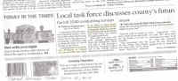 Local task forcec discusses County's future